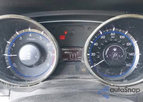 2011 Hyundai Sonata Se 2.0T из США, поврежденный, VIN 5NPEC4ABXBH316323